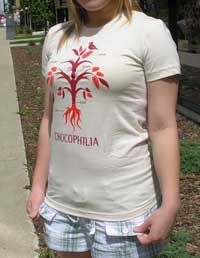 Chocophilia T-shirt, Red