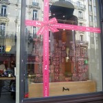 Window display at Maison du Chocolat